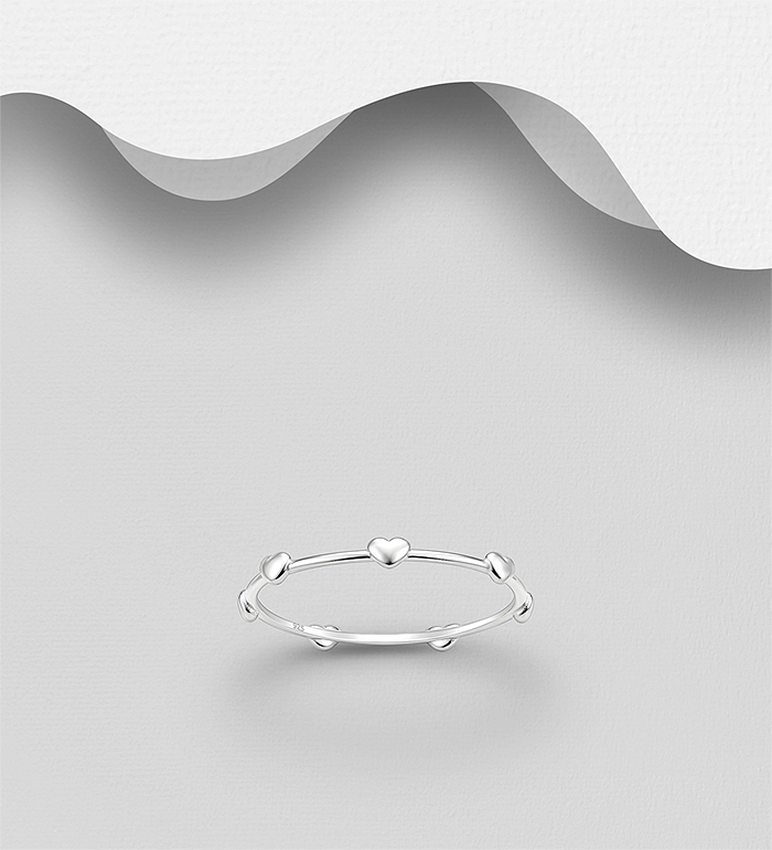 925 Sterling Silver Heart Ring