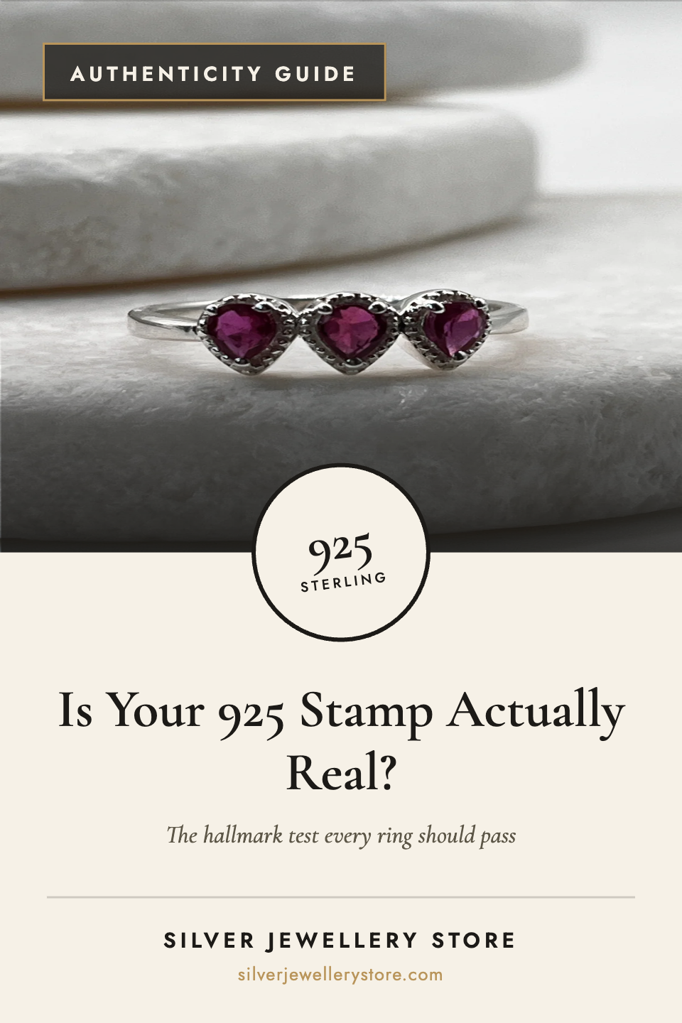 Are All Hallmarked 925 Sterling Silver Rings Real Silver?
