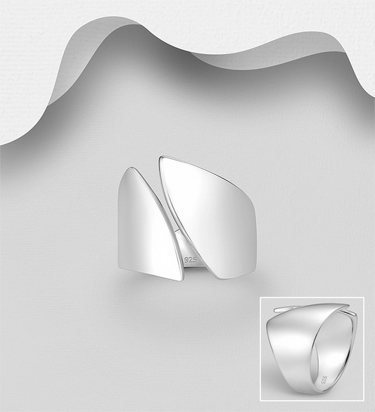925 Sterling Silver Adjustable Ring