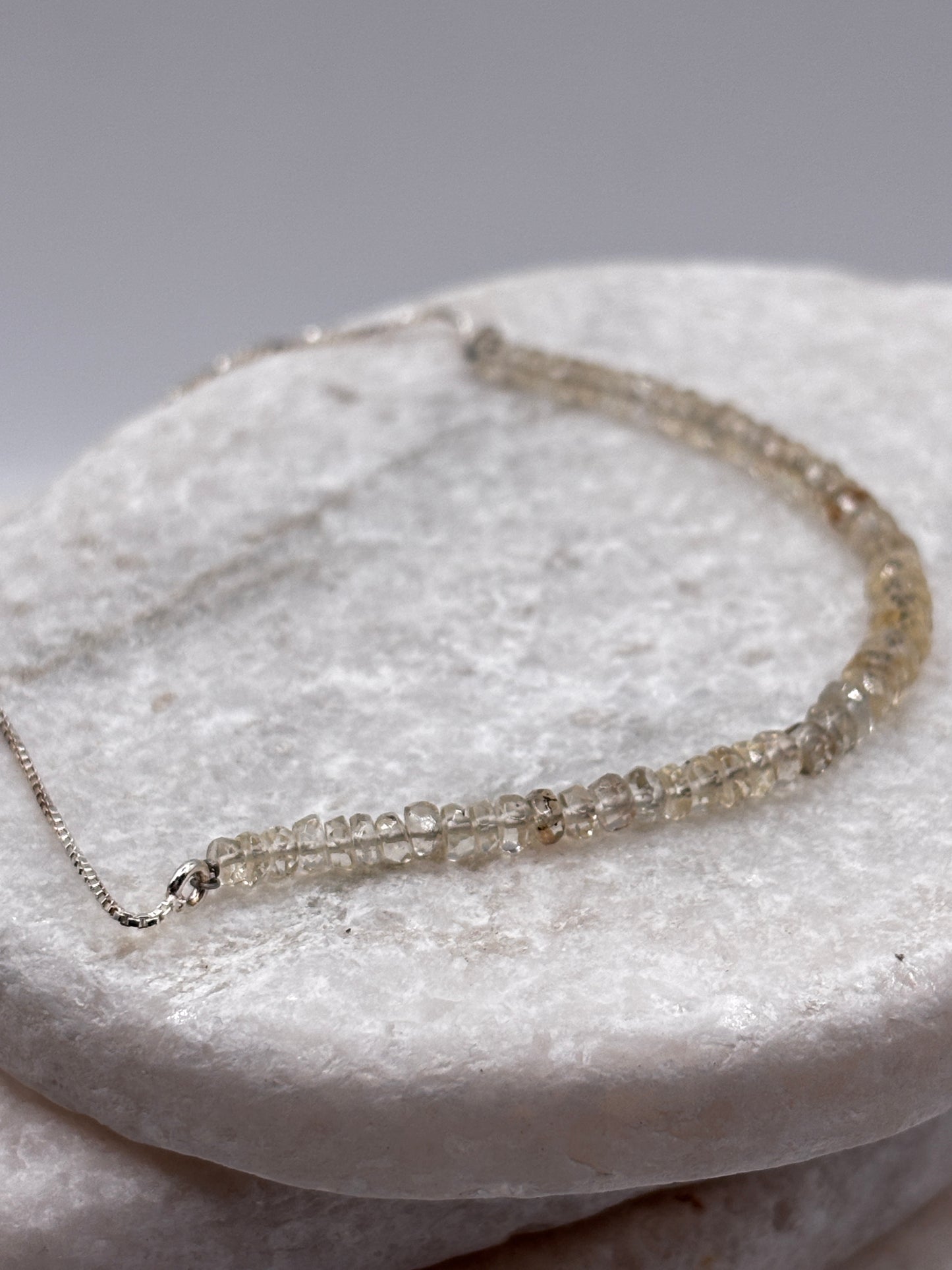 925 Sterling Silver Serenite Slider Bracelet