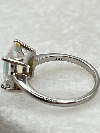 925 Sterling Silver Mercury Mystic Topaz Ring - Size M