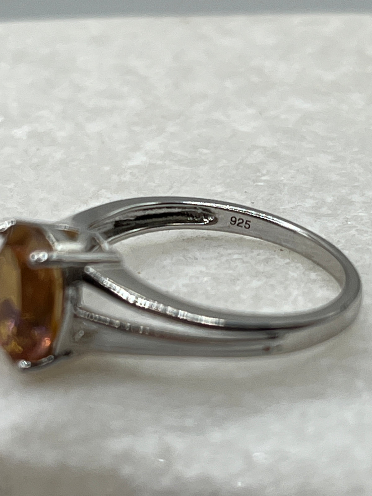 925 Sterling Silver Mystic Twilight Topaz Ring - Size M