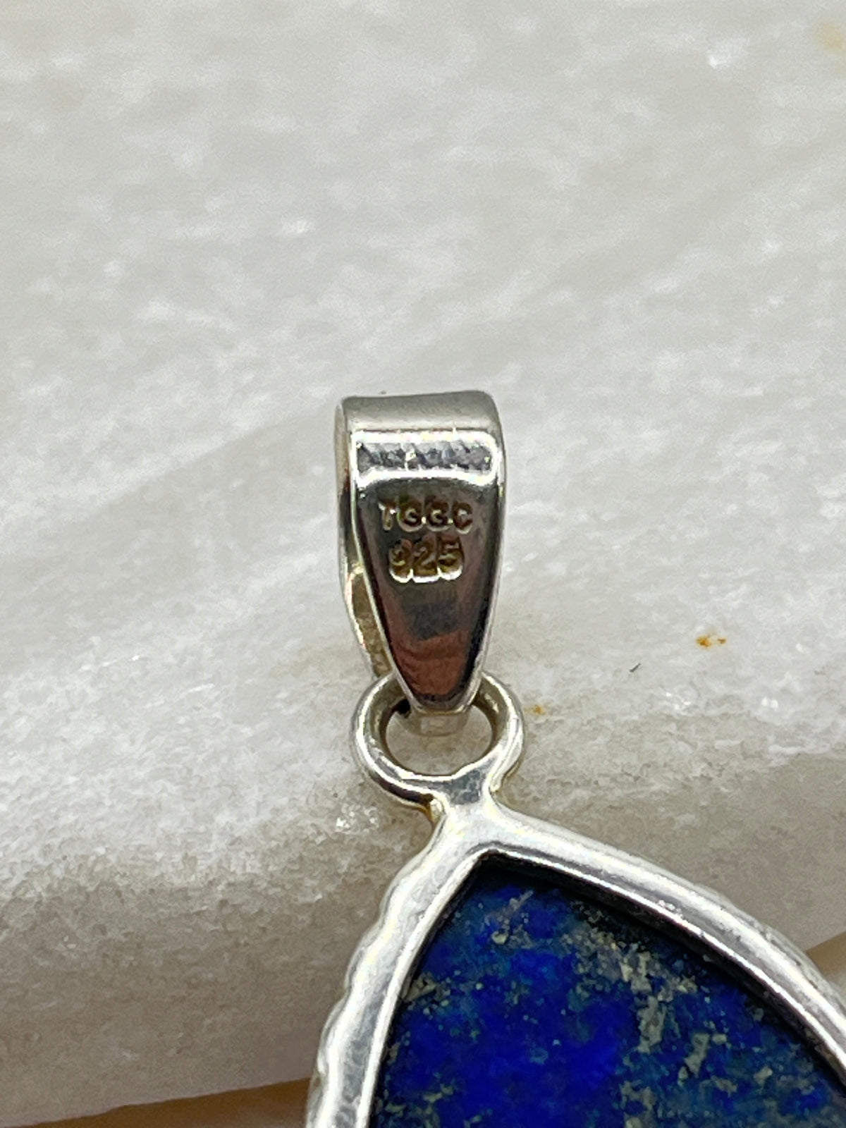 925 Sterling Silver Lapis Lazuli Pendant