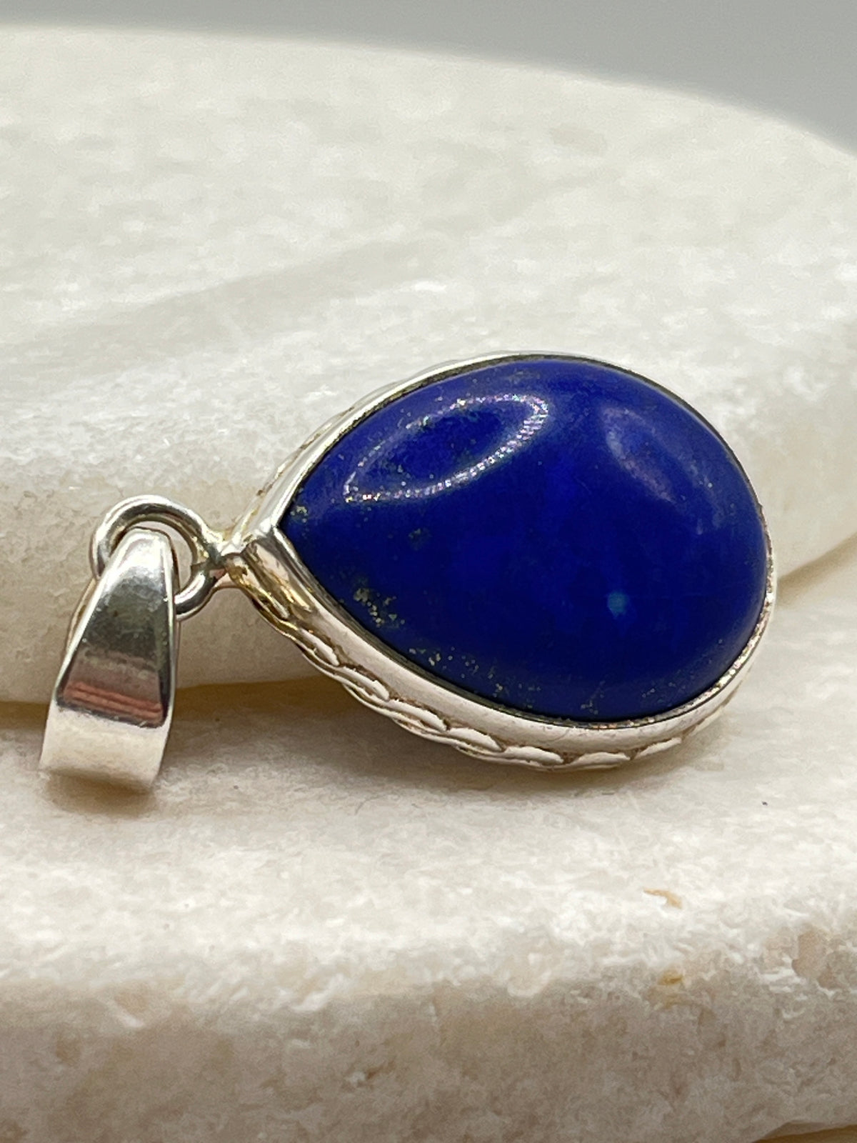 925 Sterling Silver Lapis Lazuli Pendant